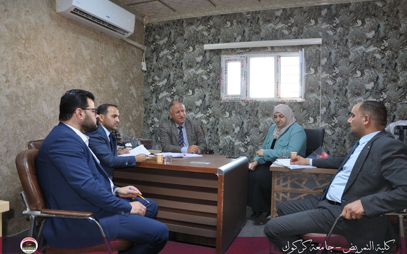 تدريسي من كلية التمريض جامعة كركوك يترأس اعمال اللجنة الوزارية لتقييم الواقع العلمي والاكاديمي لكليات التمريض في جامعة تكريت