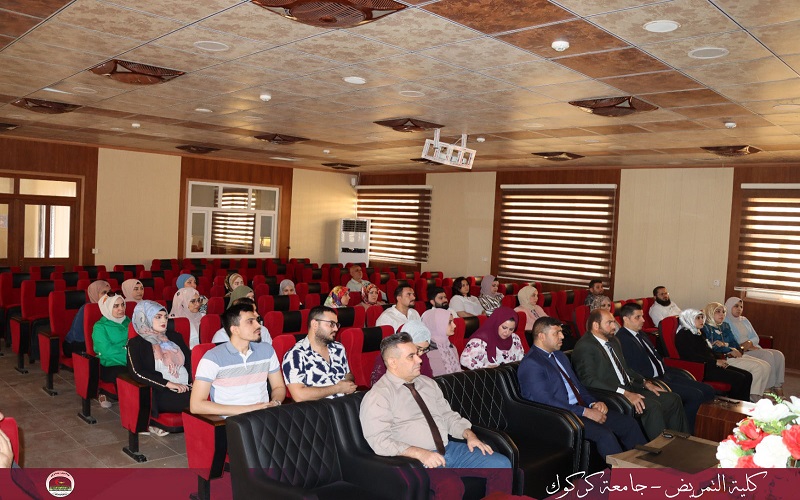 كلية التمريض جامعة كركوك تنظم ورشة عمل حول آخر الاستحداثات في تعليمات كتابة رسالة الماجستير لطلبة الدراسات العليا