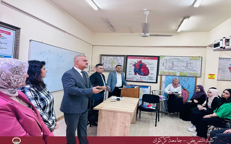 عمادة كلية التمريض تعلن بدء الدوام الرسمي لطلبة المرحلة الاولى( الدراسة الصباحية )