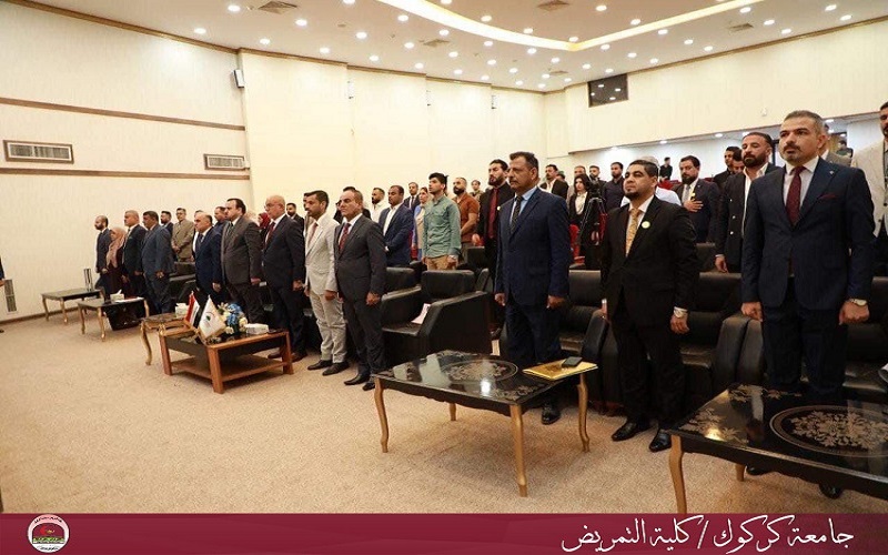 لقاء السيد عميد كلية التمريض جامعة كركوك مع معالي وزير الصحة الدكتور صالح الحسناوي