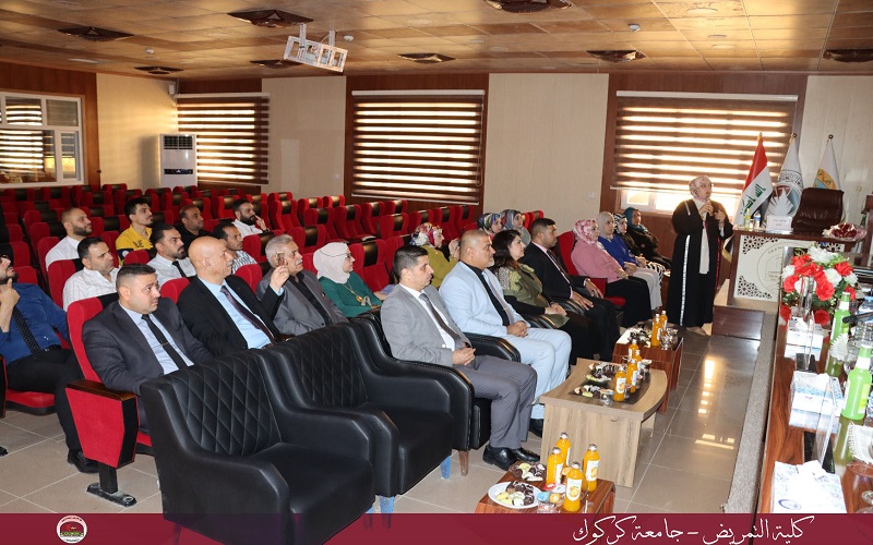 The College of Nursing, Kirkuk University discusses a master’s thesis on “Caesarean section reasons among virgin women attending gynecology units in Kirkuk city hospitals” 
