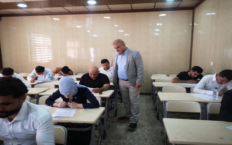 اختتام الامتحانات النهائية التقويمية الوزارية الدور الثاني لطلبة لكلية التمريض جامعة كركوك للعام الدراسي 2022 / 2023 .