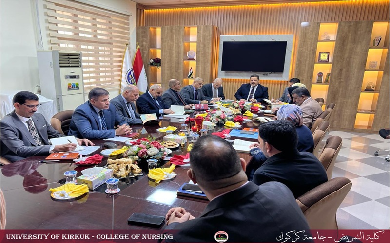 السيد عميد كلية التمريض يشارك في الاجتماع الدوري للجنة عمداء كليات التمريض في العراق