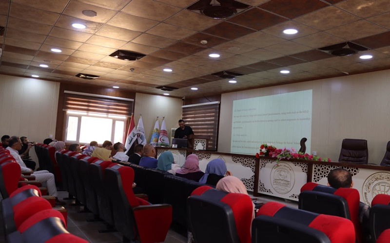 كلية التمريض تقيم جلسة لمناقشة مقترحات وعناوين مشاريع البحوث لطلبة الدراسات العليا