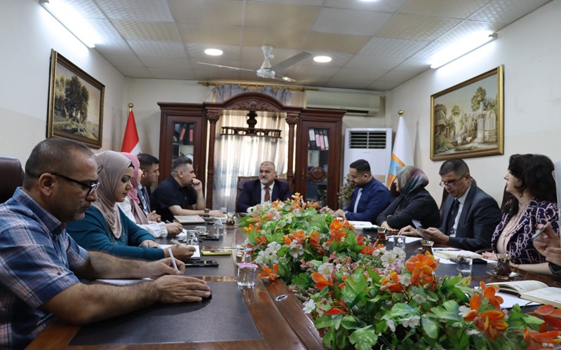 مجلس كلية التمريض يعقد الأجتماع الثاني لجلسته الاعتيادية الأولى للعام الدراسي 2024 /2025 