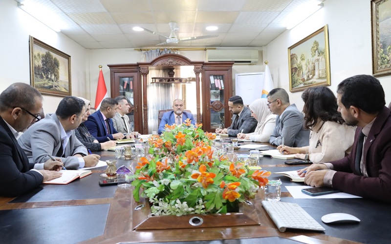 مجلس كلية التمريض \ جامعة كركوك يعقد الجلسة الثانية للعام الدراسي 2024 /2025 للدراستين الصباحية والمسائية