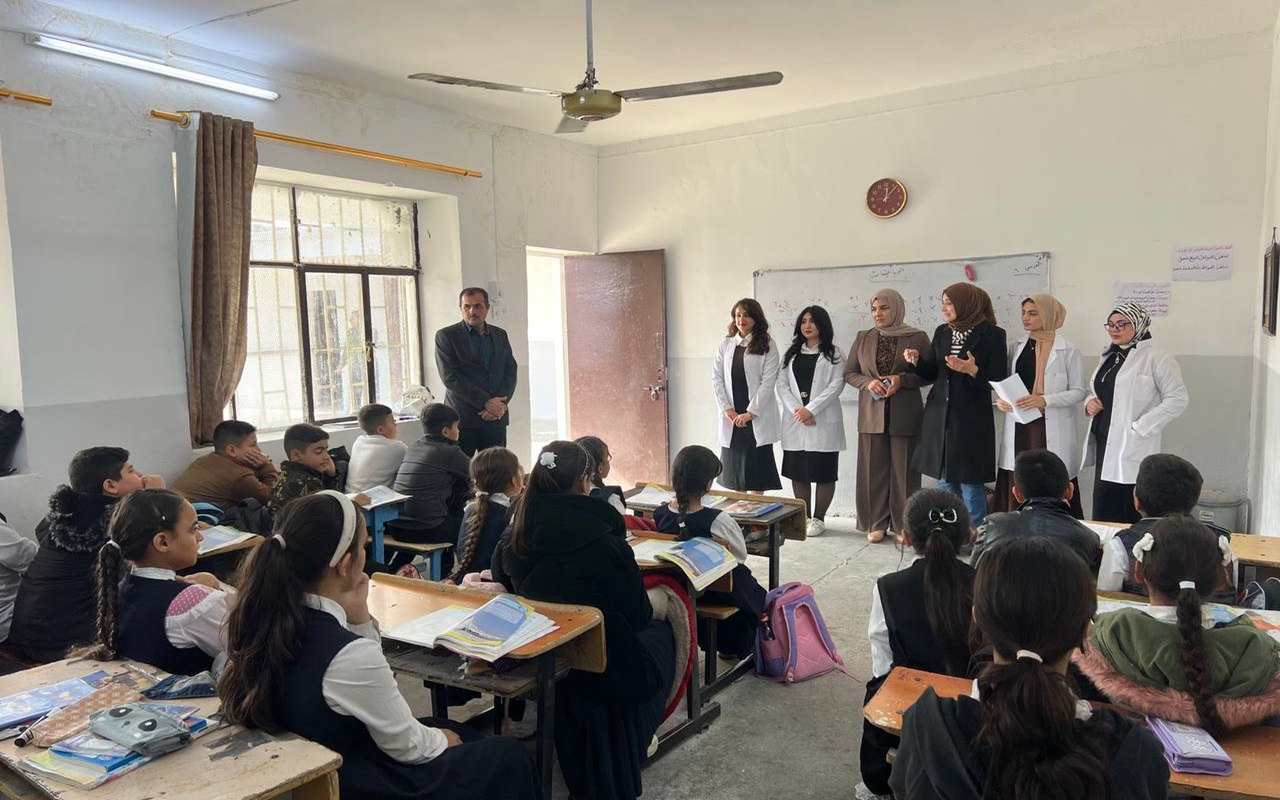 نشاط تطوعي طلابي الى مدرسة  عبدالرحمن الناصر الابتدائية 