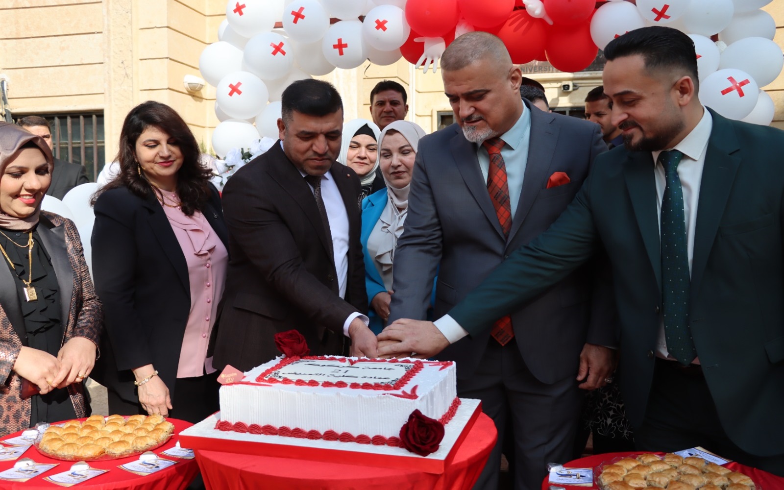  كلية التمريض في جامعة كركوك تنظم احتفالية بمناسبة يوم جامعة كركوك الحادي والعشرون