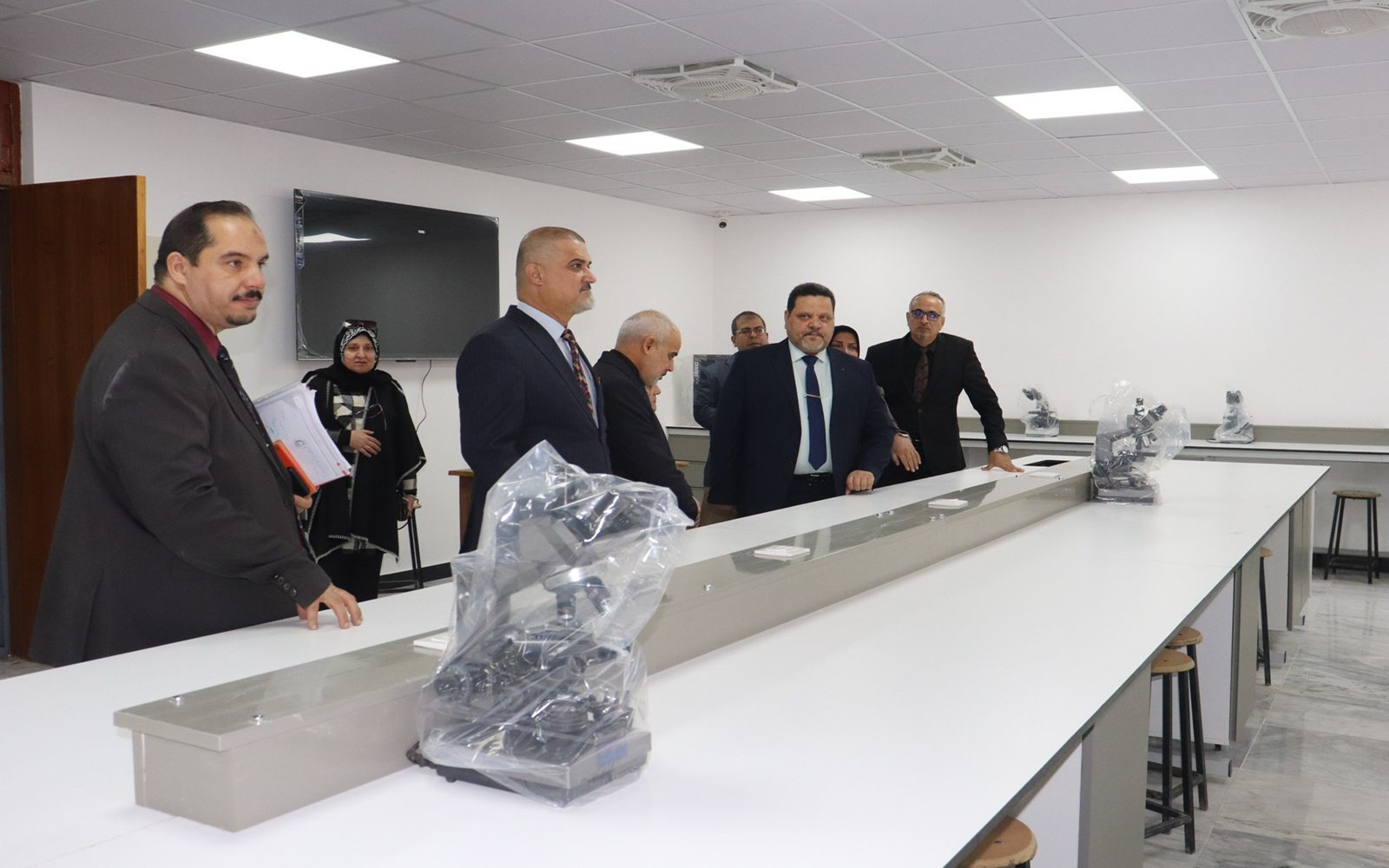 عميد كلية التمريض يشرف على النسخة الثانية من مسابقة جائزة الإبداع والتميز في جامعة بغداد