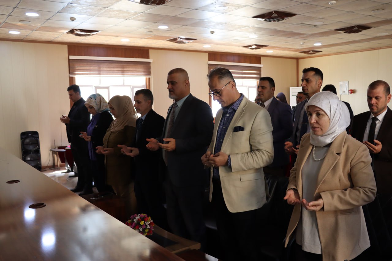        تنعى عمادة كلية التمريض وفاة المغفور لها الطالبة من  المرحلة الثانية (جنة الله محمد قادر )    