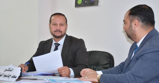 تدريسي من كلية التربية للعلوم الصرفة يشارك ضمن  فريق الوزاري المختص بتدقيق ملفات الاعتماد البرامجي