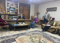 عميد كلية التربية للعلوم الصرفة يستقبل لجنة تقييم شعبة الدراسات العليا