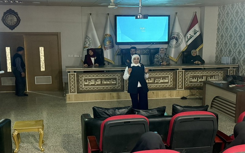 ورشة توعوية بالتعاون مع دائرة صحة كركوك قطاع كركوك الاول