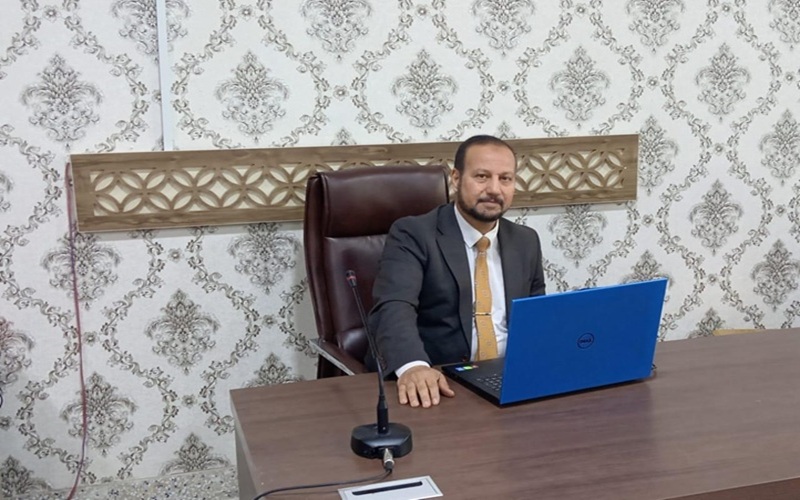  يواصل مسؤول شعبة الضمان والجودة في كلية التربية للعلوم الصرفة متابعة معايير  الاعتماد البرامجي