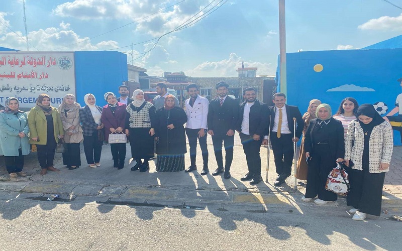 زيارة الى دار الدولة لرعاية البراعم ( دار الايتام )