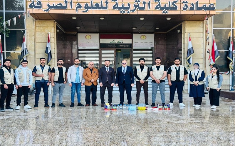 عمل تطوعي استعدادًا ليوم الجامعة 2025-2026