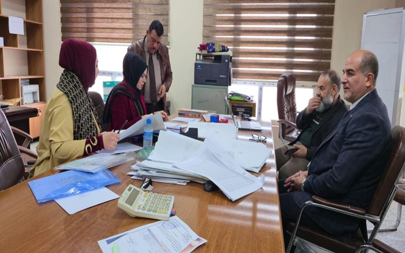 لجنة مركزية تزور كلية التربية للعلوم الصرفة 2