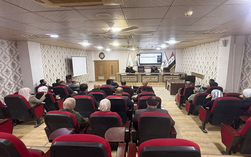 ورشةً علميةً متخصصة عن كيفية استخدام نظام SIS 3