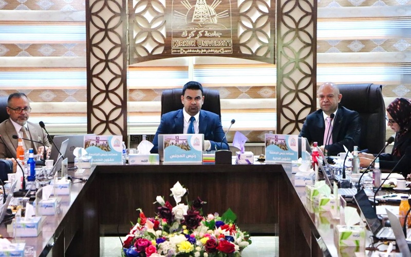مجلس جامعة كركوك 1