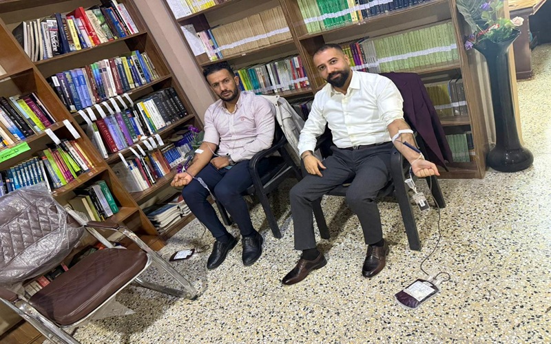 The College of Education for Pure Sciences Organizes a Blood Donation Campaign