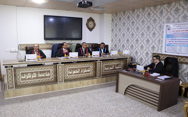 رسالة ماجستير في جامعة كركوك تناقش دراسة الخصائص التركيبية والكهربائية والمغناطيسية لفريتات النيكل - زنك النانوية المعوضة بأيونات الألومنيوم