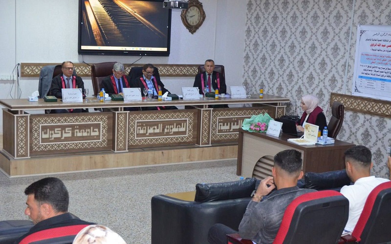 رسالة ماجستير في جامعة كركوك تناقش استخراج الكثافة السطحية لبوليمرات( PMMA and PS ) باستخدام التحليل الطيفي لابادة البوزيترونيوم و نظرية الثقوب للأنحدارالسطحي.