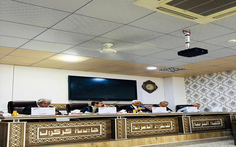 رسالة ماجستير في جامعةكركوك تناقش تاثير اوكسيد الحديديك Fe2O3النانوية ومستخلص نبات الجرجير على نمو نوعين من البكتريا الممرضة المعزولة سريريا في مدينة كركو