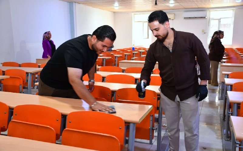 قسم الكيمياء في كلية العلوم يُكمل استعداداته لاستقبال الامتحانات النهائية