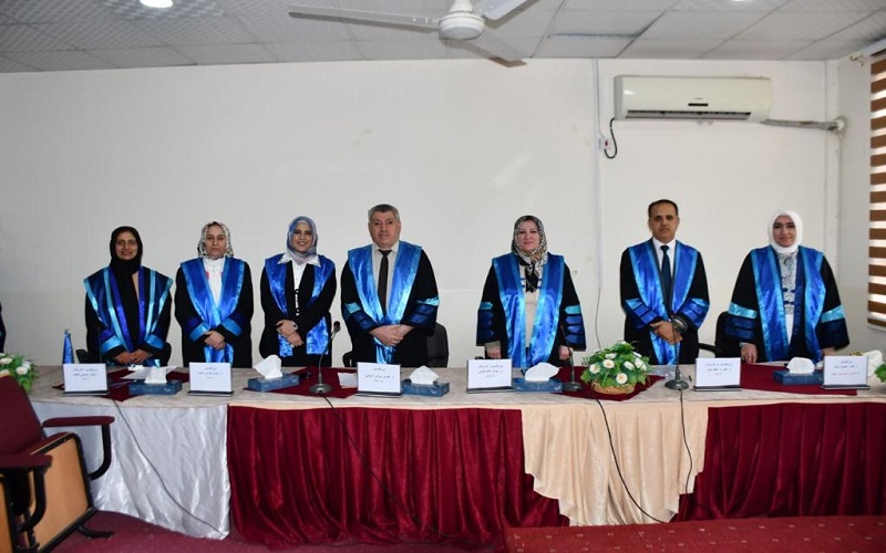 تدريسي في كلية العلوم / جامعة كركوك يشارك في عضوية لجنة مناقشة اطروحة الدكتوراه في جامعة دهوك