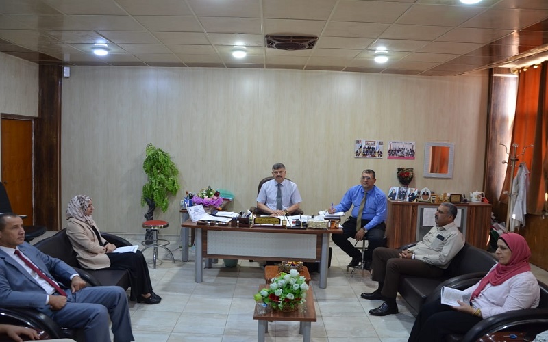 قسم الفيزياء في كلية العلوم / جامعة كركوك يناقش تكييف حالات الطلبة حسب مسار بولونيا