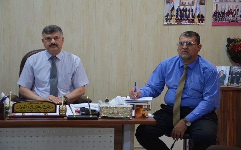 قسم الفيزياء في كلية العلوم / جامعة كركوك يناقش تكييف حالات الطلبة حسب مسار بولونيا