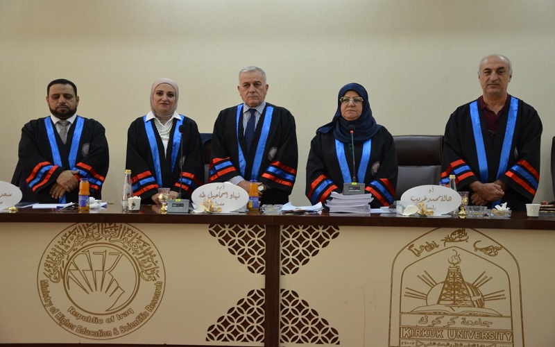 رسالة ماجستيرفي كلية العلوم / جامعة كركوك تناقش تحضير وتشخيص بعض المشتقات الحلقية غير المتجانسة والبولي 3,2- ثنائي هايدرو-H₁- بايرازول مع دراسة بعض تطبيقاتها