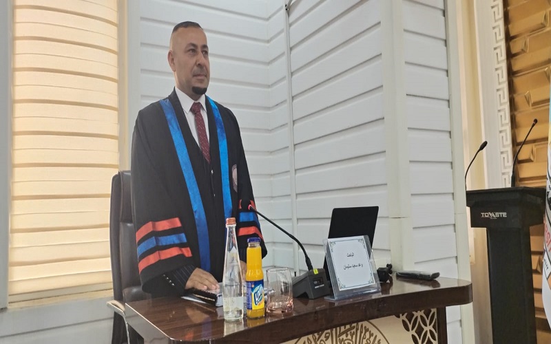 رسالة ماجستيرفي كلية العلوم / جامعة كركوك تناقش تحضير جسيمات نانوية من بعض المواد باستخدام تقنية الاستئصال بالليزر النبضي ودراسة على خواصها