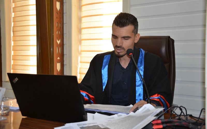 رسالة ماجستيرفي كلية العلوم / جامعة كركوك تناقش  إستخدام نظم المعلومات الجغرافية والاستشعار عن بعد لتقييم عرضة المياه الجوفية لاحتمالية التلوث في مدينة كركوك/العراق