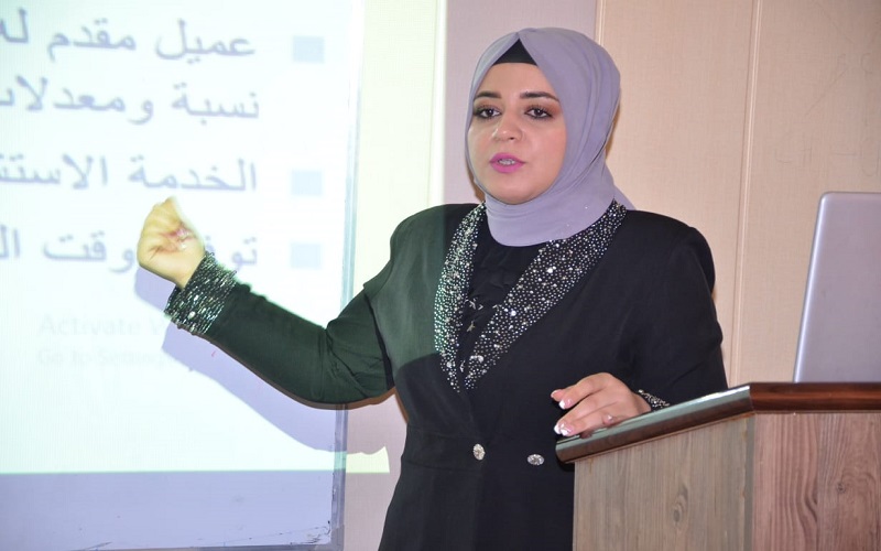 كلية العلوم/ جامعة كركوك تنظم محاضرة عن أهداف ودور الحاضنات، الرسالة، الرؤية