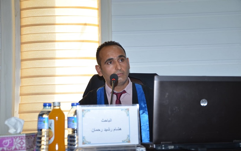 رسالة ماجستيرفي كلية العلوم / جامعة كركوك تناقش توصيف التصنيع الأخضر لجسيمات الفضة النانوية باستخدام مستخلص قشور البرتقال وتأثيرها على تحلل المركبات الكيميائية الهالوكربونية