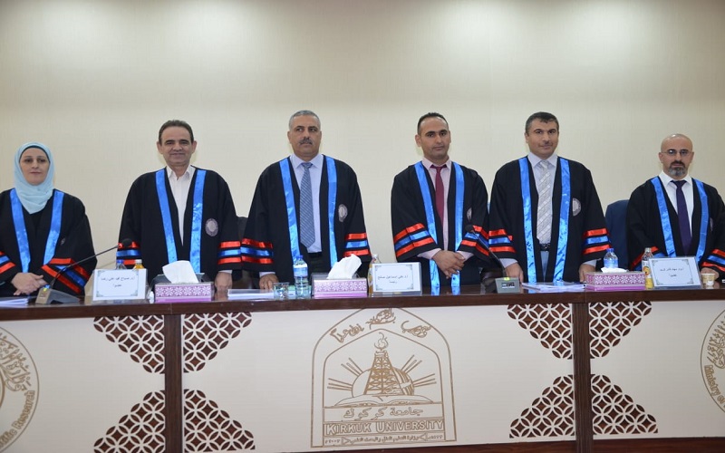 رسالة ماجستيرفي كلية العلوم / جامعة كركوك تناقش توصيف التصنيع الأخضر لجسيمات الفضة النانوية باستخدام مستخلص قشور البرتقال وتأثيرها على تحلل المركبات الكيميائية الهالوكربونية