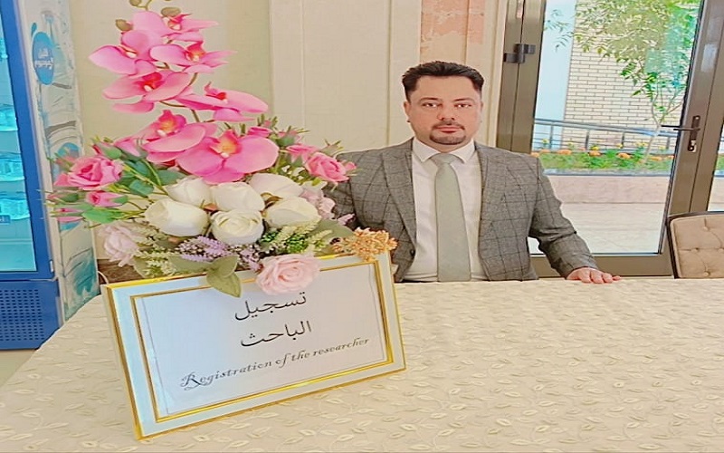 معاون العميد كلية العلوم للشؤون الادارية / جامعة كركوك يشارك في فعاليات المؤتمر العلمي في كربلاء المقدسة