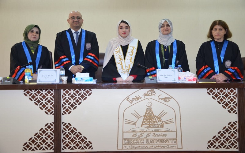 رسالة ماجستيرفي كلية العلوم / جامعة كركوك تناقش فعالية الزانثين اوكسيديز وعلاقته مع المؤشرات الحيوية للتوتر المضاد للأ كسدة في المرضى المصابين بالفشل الكلوي