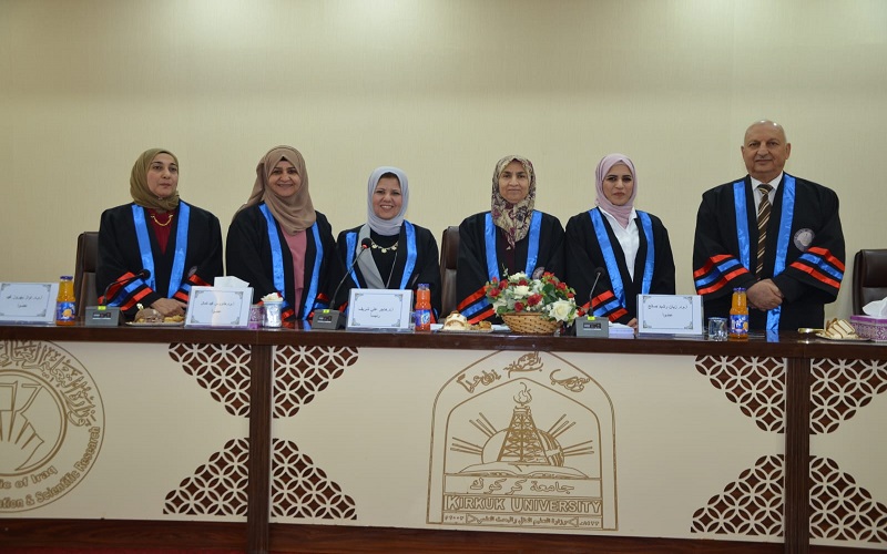 رسالة ماجستيرفي كلية العلوم /جامعة كركوك تناقش دراسة التلوث البكتيري في بيئات مغلقة ضمن نماذج مختارة في مدينة أربيل