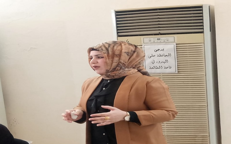 كلية العلوم / جامعة كركوك تنظم محاضرة توعوية حول التهاب الكبد الفيروسي