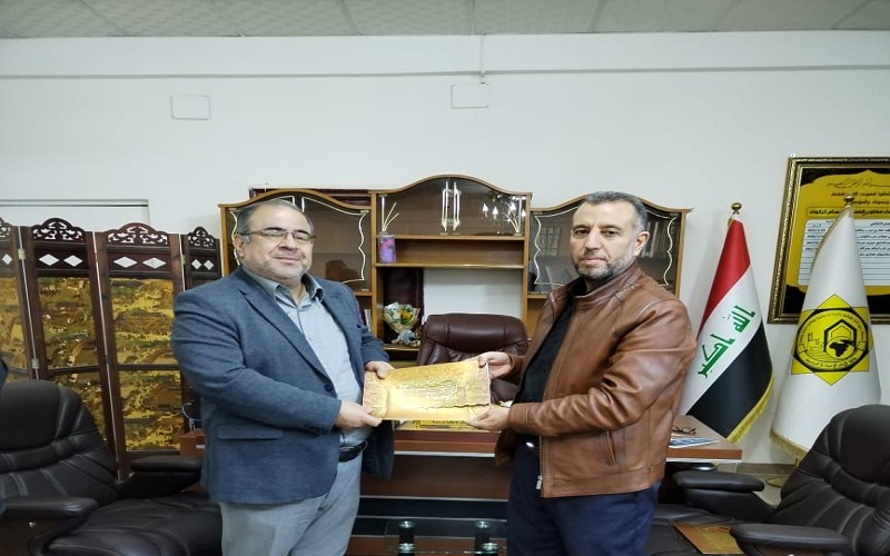 تدريسي في كلية العلوم/ جامعة كركوك يشارك في ندوة علمية في كلية الامام الاعظم الجامعة