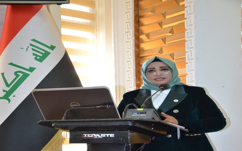 كلية العلوم/ جامعة كركوك تقيم ورشة حول ملف استمارة تقييم الاداء لمنتسبي الكلية