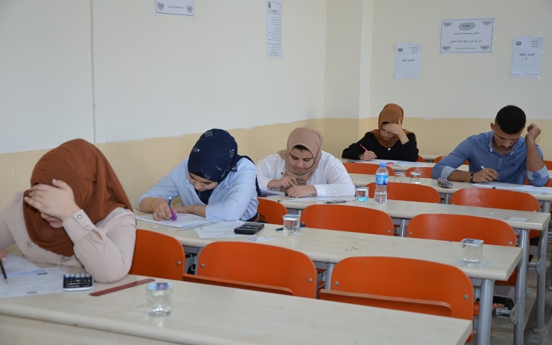 انطلاق امتحانات النهائية  لطلبة الدراسات الاولية (الدور الثاني) في كلية العلوم