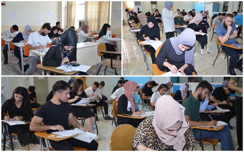 انطلاق امتحانات النهائية  لطلبة الدراسات الاولية (الدور الثاني) في كلية العلوم