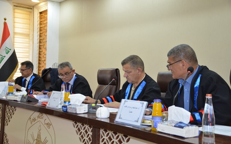 رسالة الماجستير في كلية العلوم / جامعة كركوك تناقش  التركيب النووي للأنوية الغنية بالنيترونات