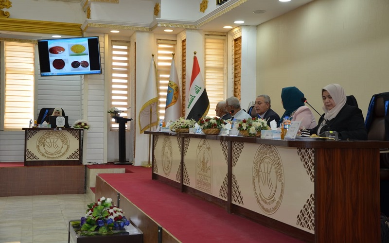 رسالة ماجستيرفي كلية العلوم /جامعة كركوك تناقش الخمج البصري بالمقوسة الكوندية ، الابواغ الدقيقة والجراثيم في مدينة كركوك
