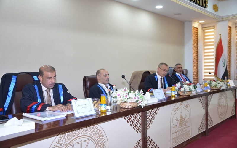 رسالة الماجستير في كلية العلوم / جامعة كركوك تناقش تاثيرالتشعيع بالليزر على مادة الايكاروز المتوافقة حيويا: الخواص والتطبيقات   