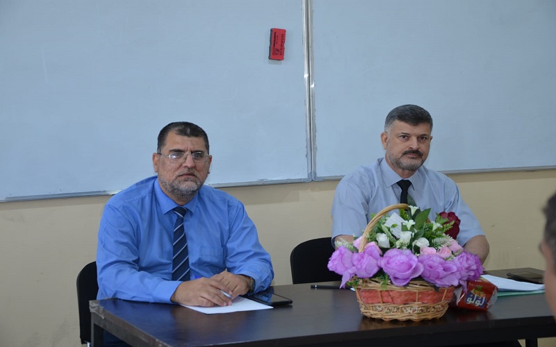 قسم الفيزياء في كلية العلوم/ جامعة كركوك يعقد اجتماعه الأول 2023- 2024