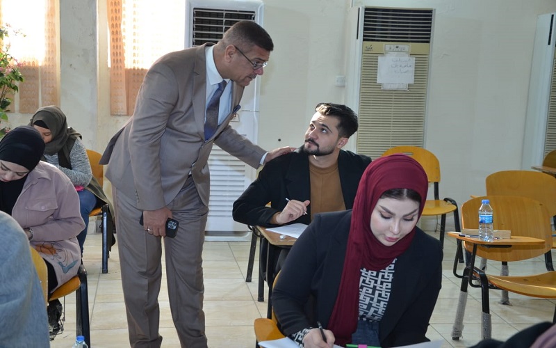 زيارة تفقدية للسيد مساعد رئيس جامعة كركوك للشؤون العلمية لكلية العلوم